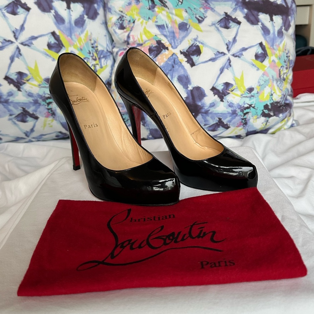 Christian Louboutin Women's Black Heels